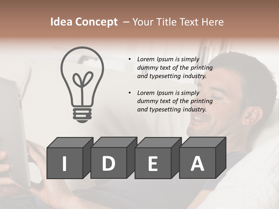 Computer White Indoor PowerPoint Template