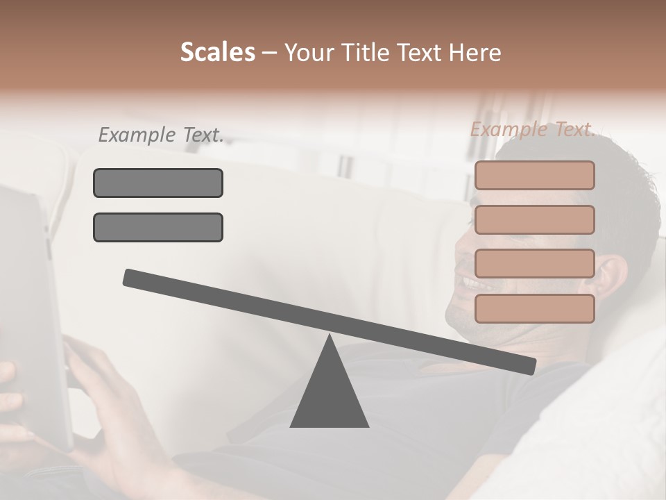 Computer White Indoor PowerPoint Template