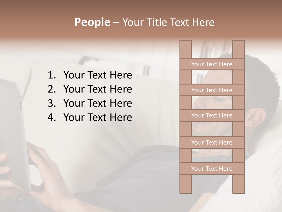 Computer White Indoor PowerPoint Template