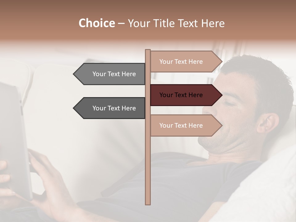 Computer White Indoor PowerPoint Template