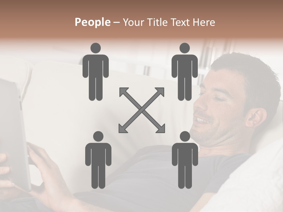 Computer White Indoor PowerPoint Template