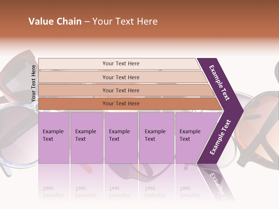 Fashionable Eyewear Row PowerPoint Template