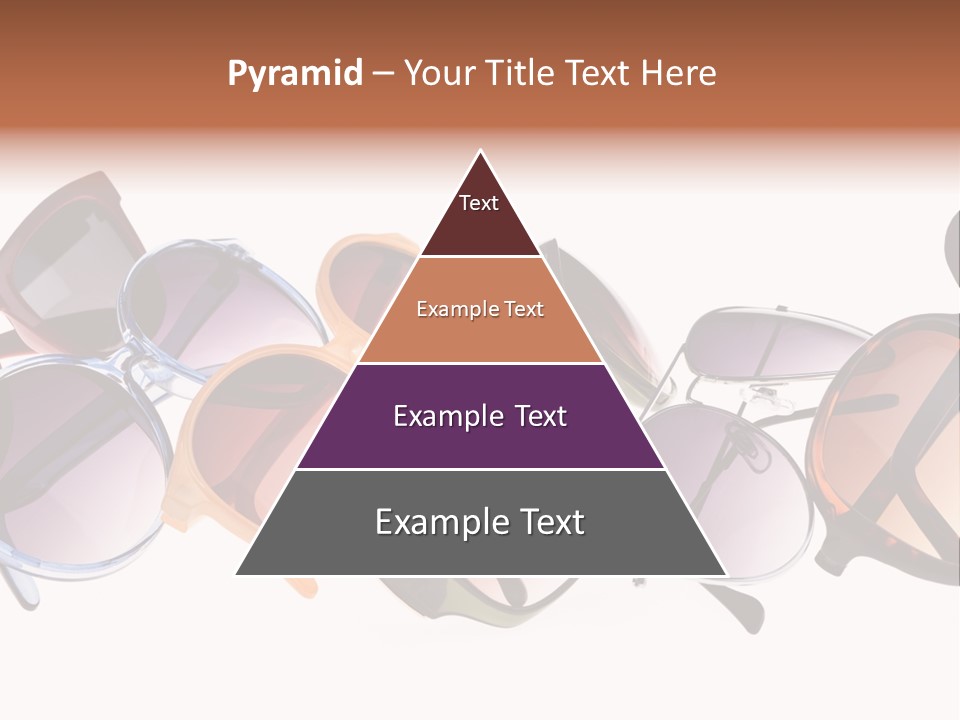 Fashionable Eyewear Row PowerPoint Template