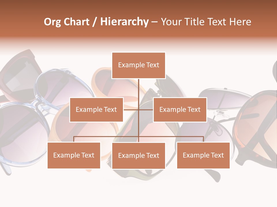 Fashionable Eyewear Row PowerPoint Template