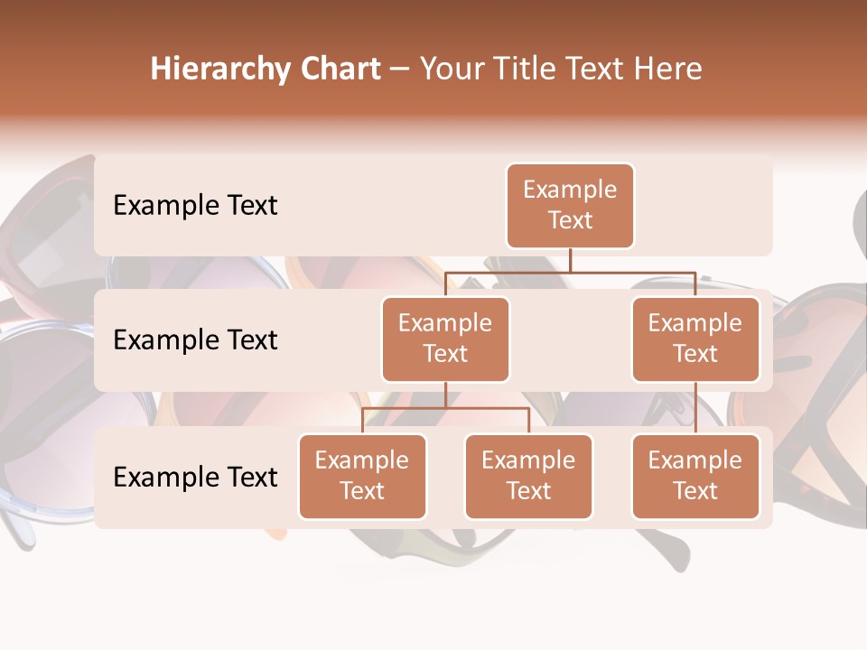 Fashionable Eyewear Row PowerPoint Template