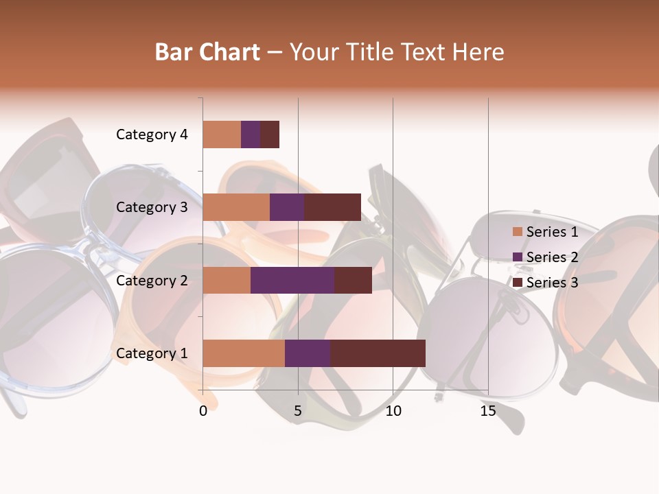 Fashionable Eyewear Row PowerPoint Template