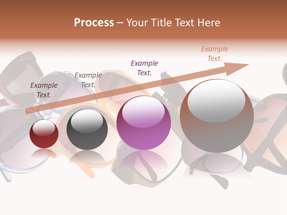 Fashionable Eyewear Row PowerPoint Template