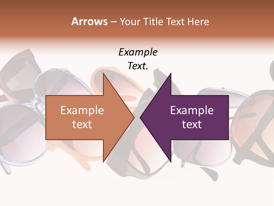 Fashionable Eyewear Row PowerPoint Template