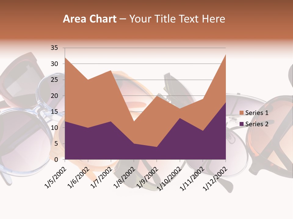 Fashionable Eyewear Row PowerPoint Template