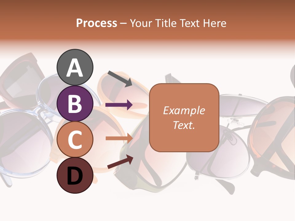 Fashionable Eyewear Row PowerPoint Template