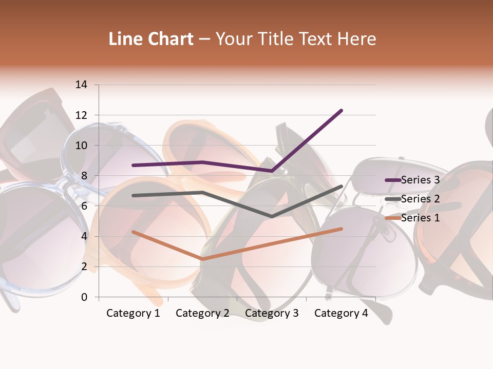 Fashionable Eyewear Row PowerPoint Template