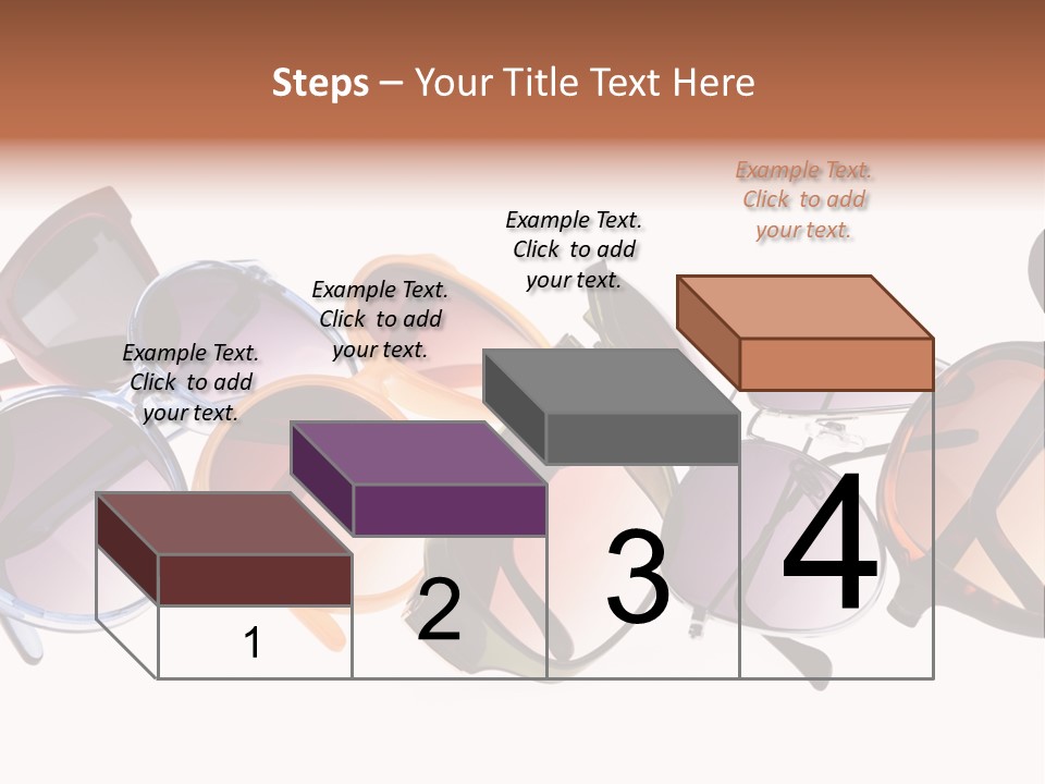 Fashionable Eyewear Row PowerPoint Template