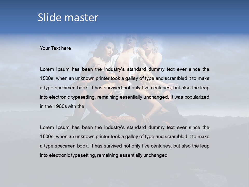 Glamour Joy Adorable PowerPoint Template