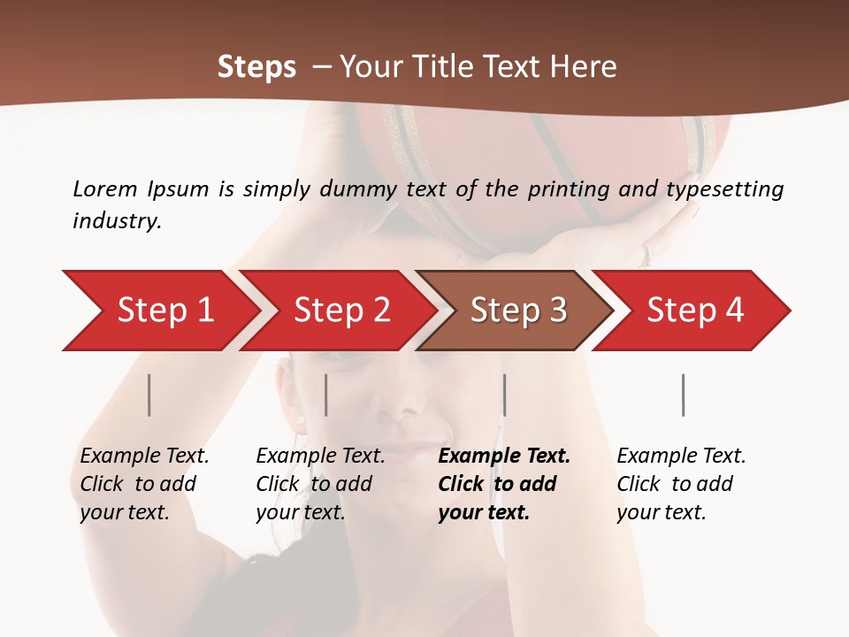 Player Sport Teen PowerPoint Template