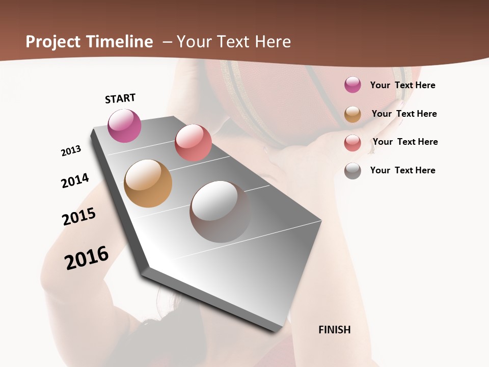 Player Sport Teen PowerPoint Template