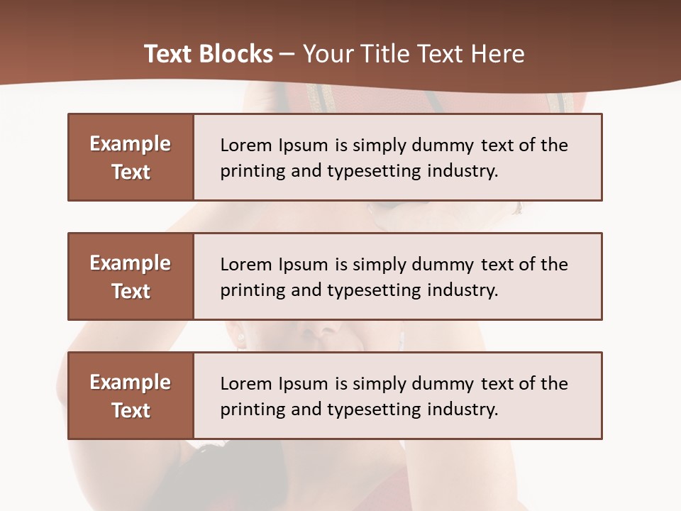 Player Sport Teen PowerPoint Template