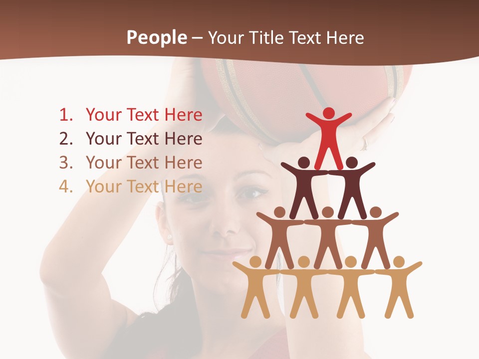 Player Sport Teen PowerPoint Template