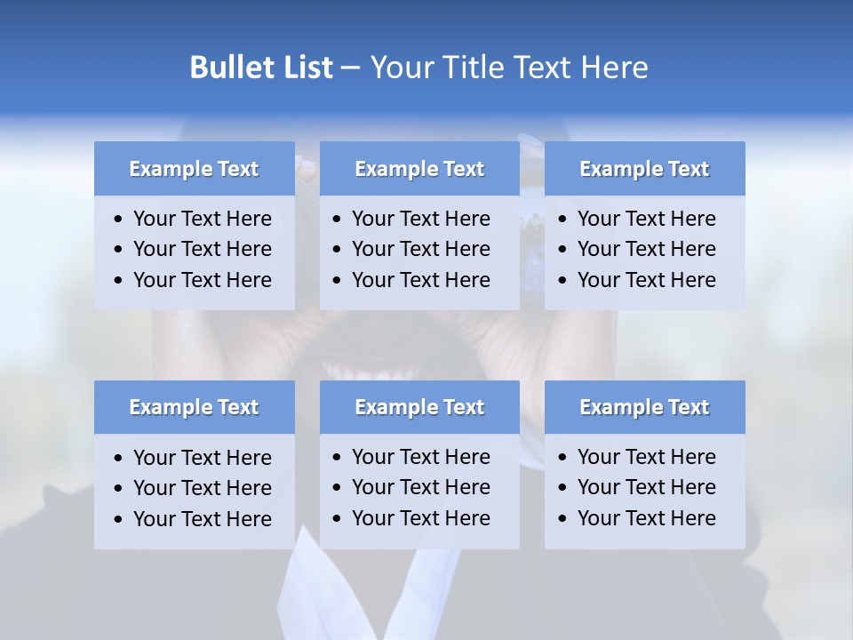 Businesswoman Finance Conceptual PowerPoint Template