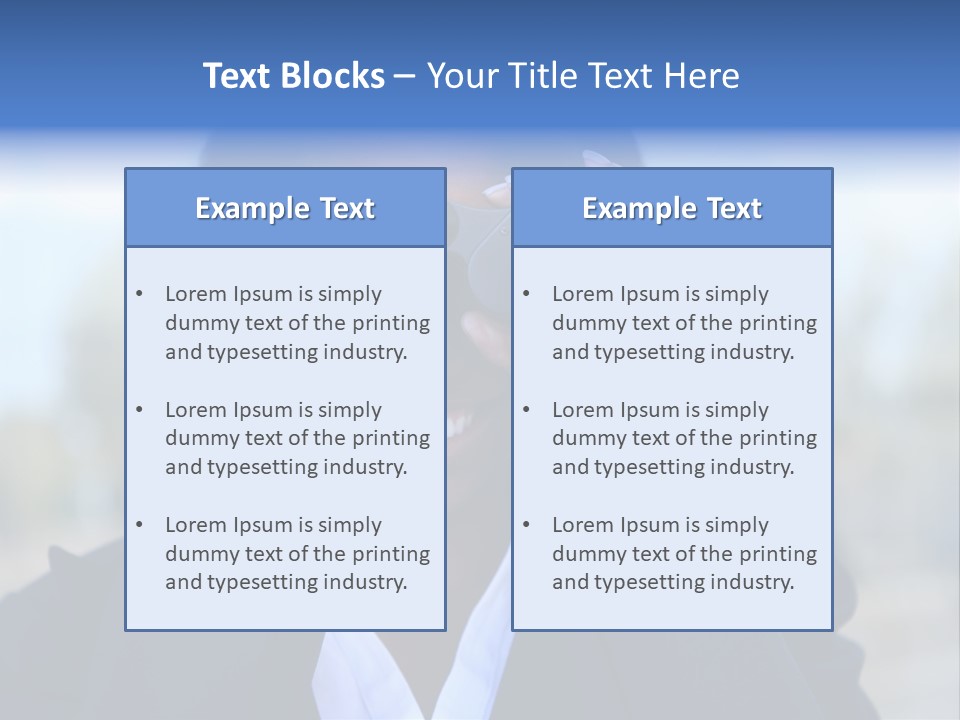 Businesswoman Finance Conceptual PowerPoint Template