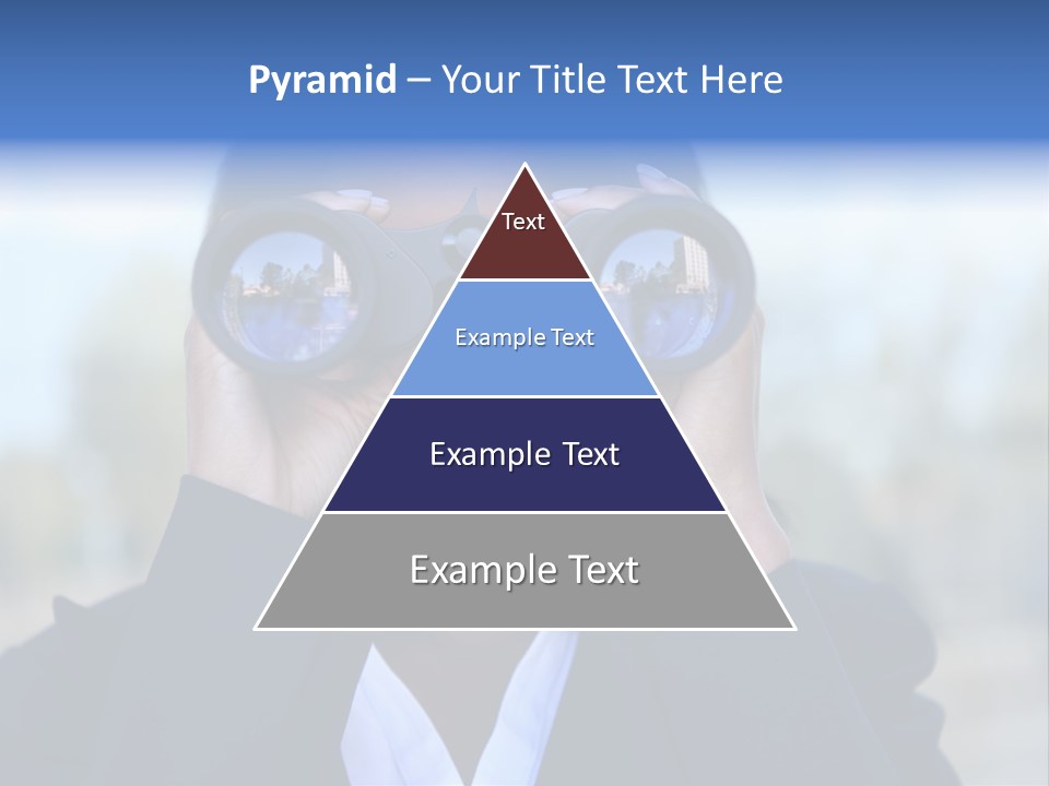 Businesswoman Finance Conceptual PowerPoint Template