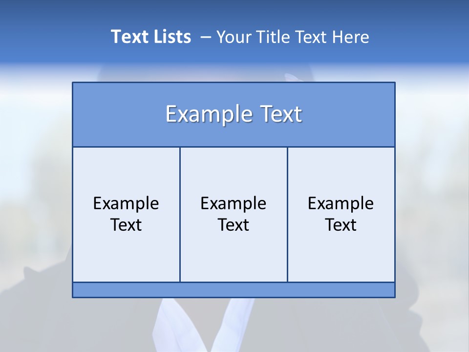 Businesswoman Finance Conceptual PowerPoint Template