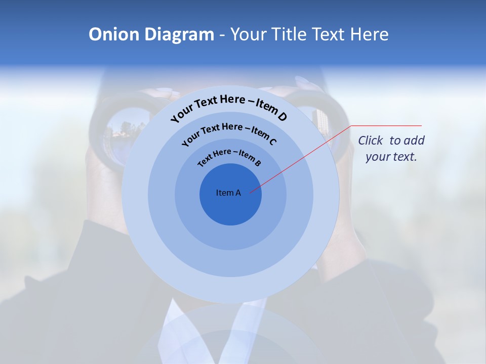 Businesswoman Finance Conceptual PowerPoint Template