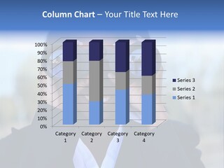 Businesswoman Finance Conceptual PowerPoint Template