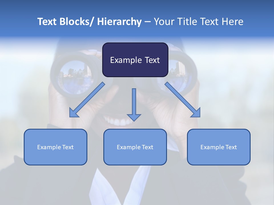 Businesswoman Finance Conceptual PowerPoint Template