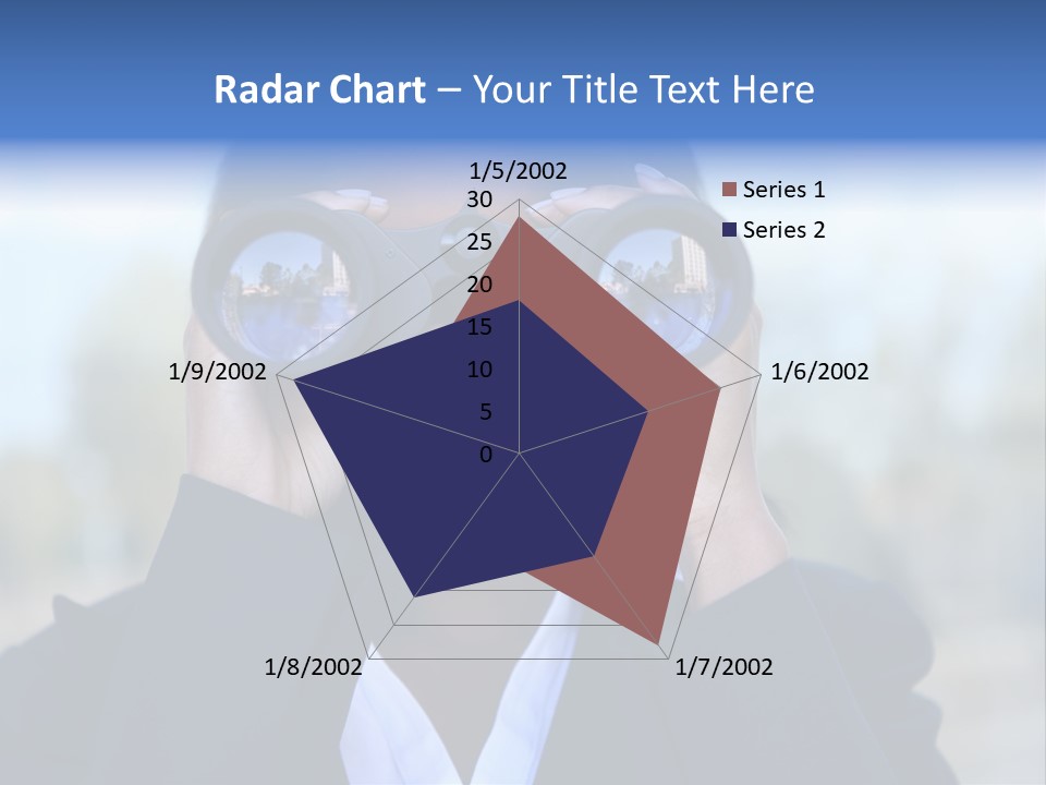 Businesswoman Finance Conceptual PowerPoint Template