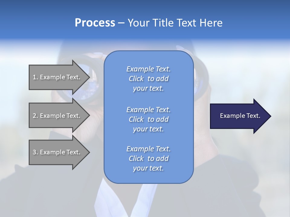 Businesswoman Finance Conceptual PowerPoint Template