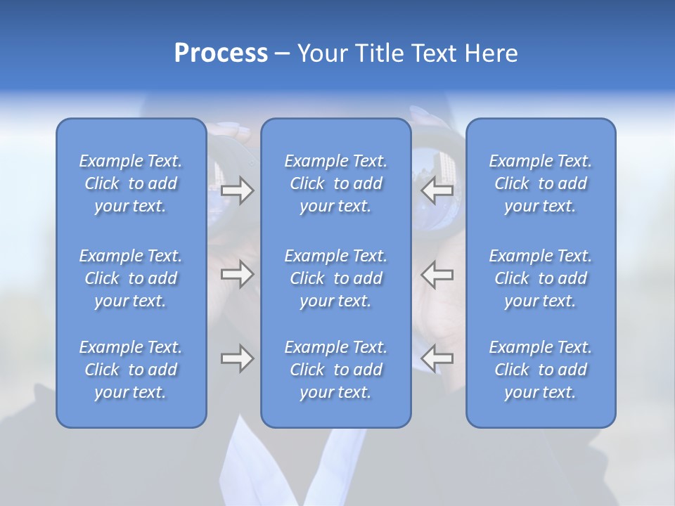 Businesswoman Finance Conceptual PowerPoint Template