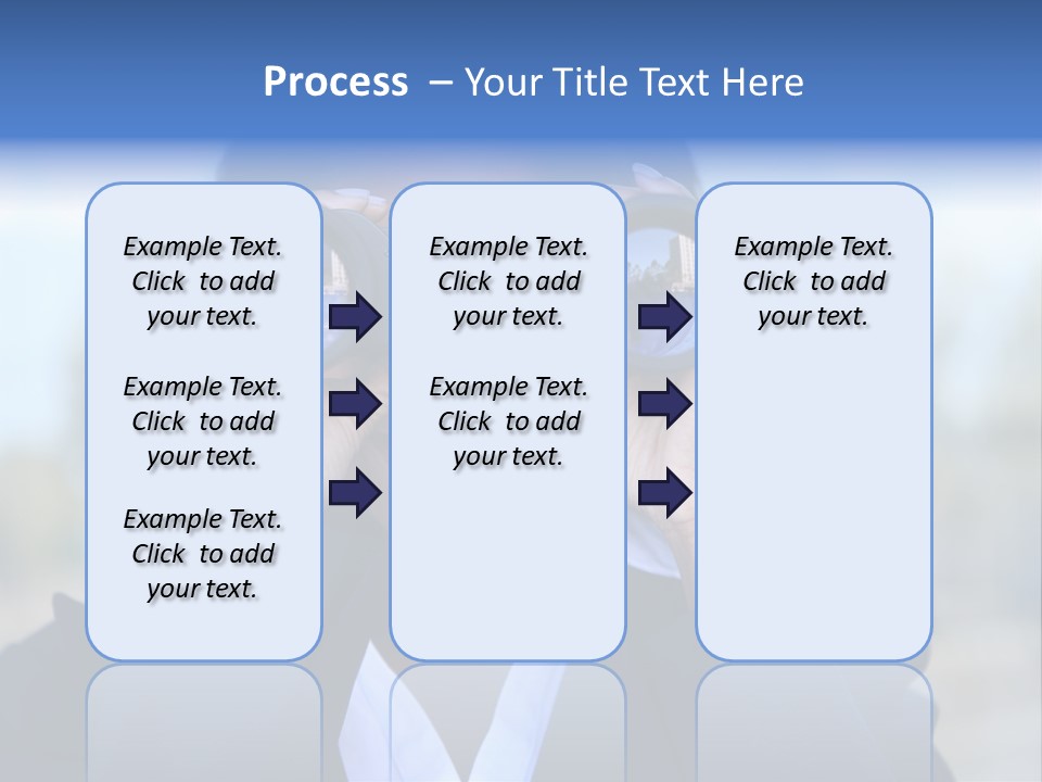 Businesswoman Finance Conceptual PowerPoint Template