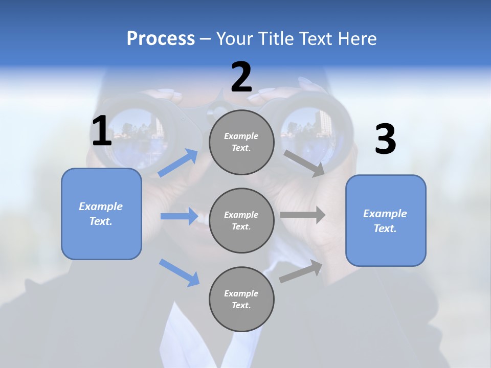 Businesswoman Finance Conceptual PowerPoint Template