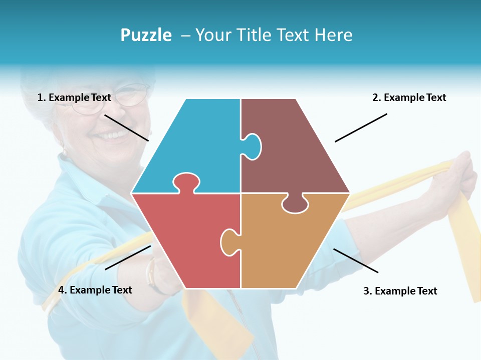 Stretch Healthy Training PowerPoint Template