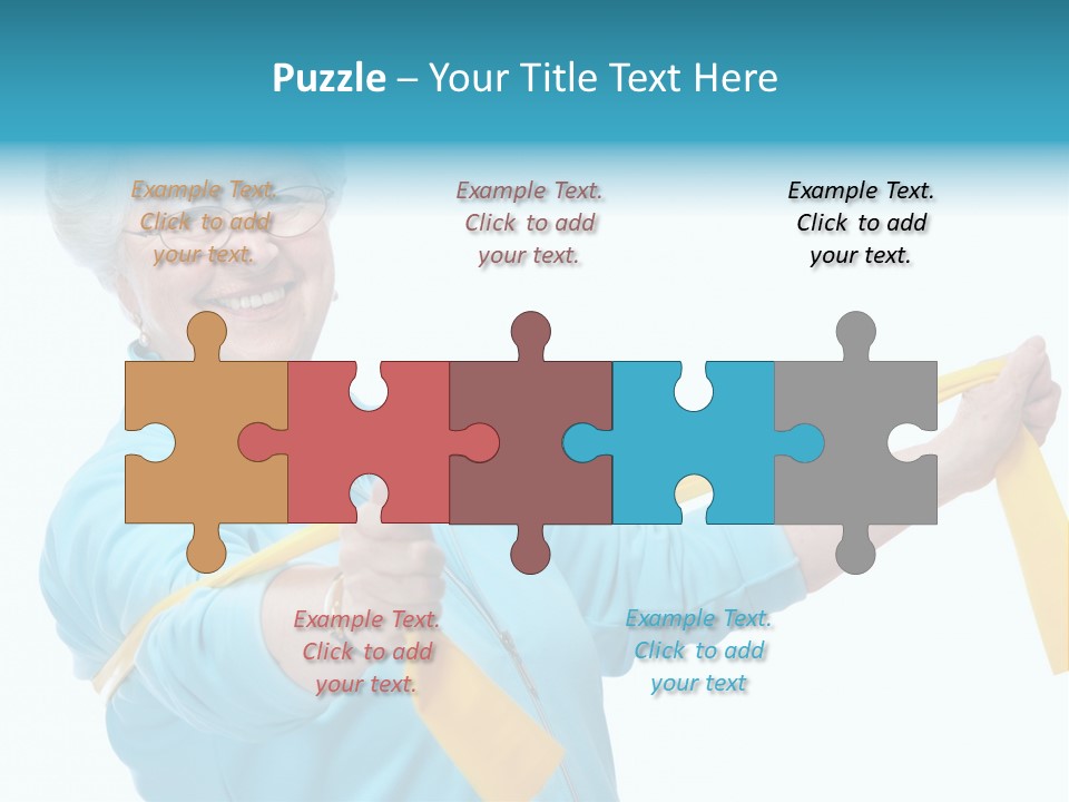 Stretch Healthy Training PowerPoint Template