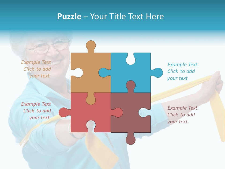 Stretch Healthy Training PowerPoint Template