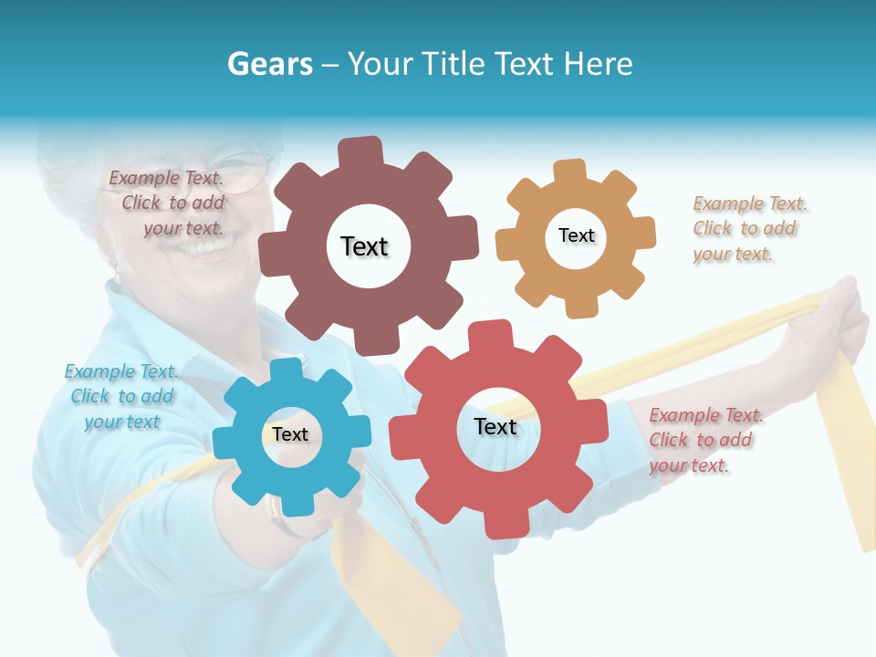 Stretch Healthy Training PowerPoint Template