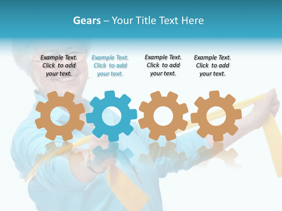 Stretch Healthy Training PowerPoint Template