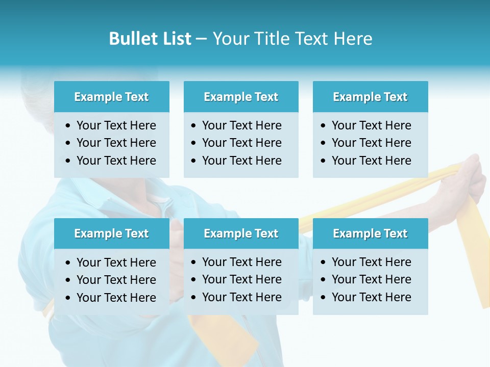 Stretch Healthy Training PowerPoint Template