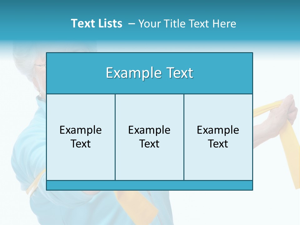 Stretch Healthy Training PowerPoint Template