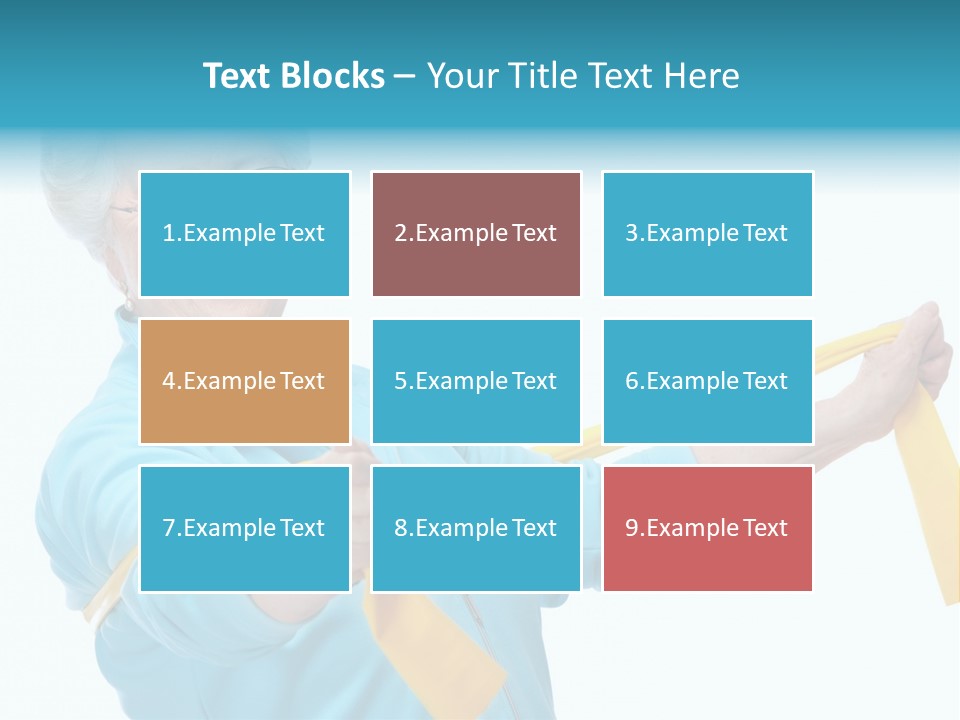 Stretch Healthy Training PowerPoint Template