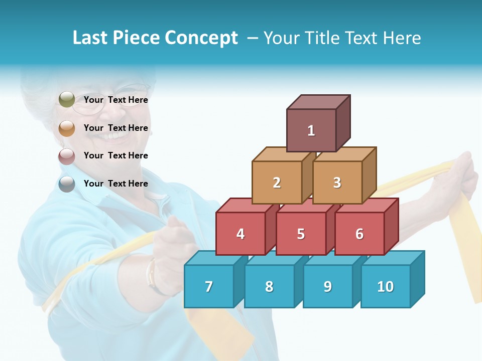 Stretch Healthy Training PowerPoint Template
