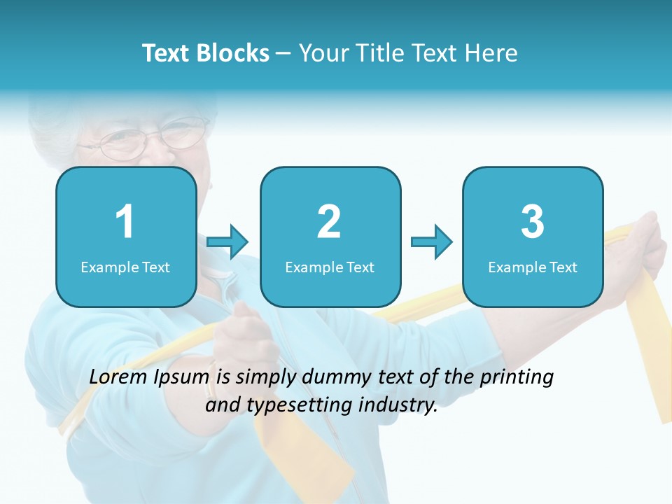 Stretch Healthy Training PowerPoint Template