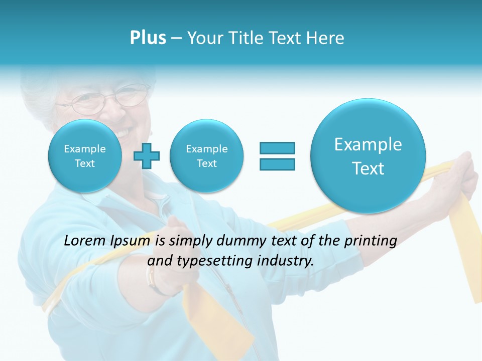 Stretch Healthy Training PowerPoint Template