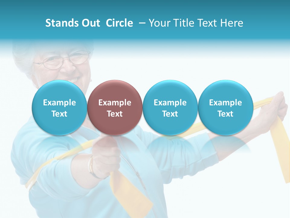 Stretch Healthy Training PowerPoint Template