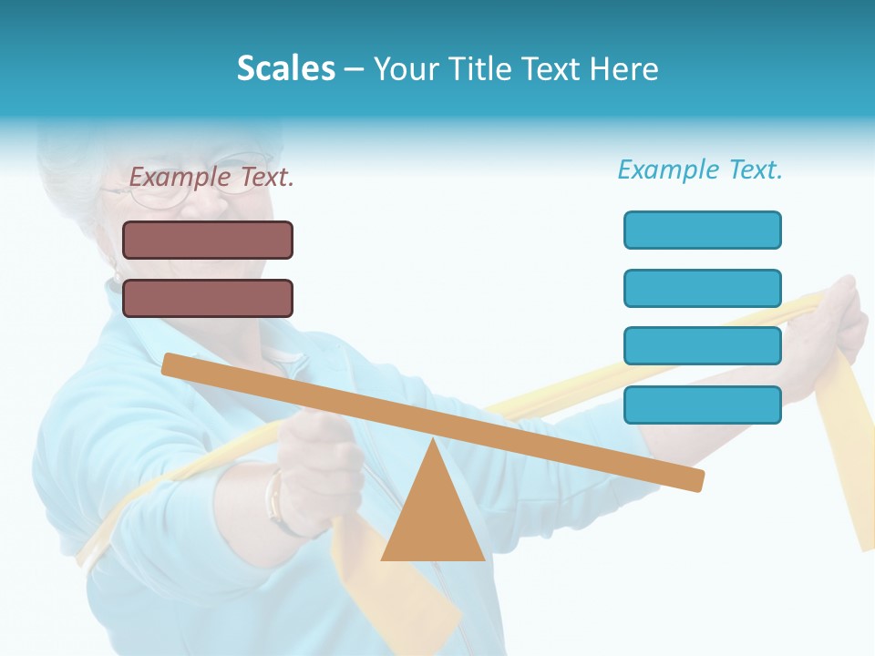 Stretch Healthy Training PowerPoint Template