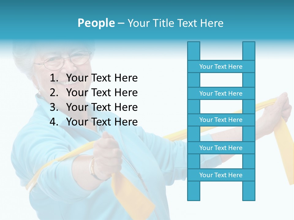 Stretch Healthy Training PowerPoint Template