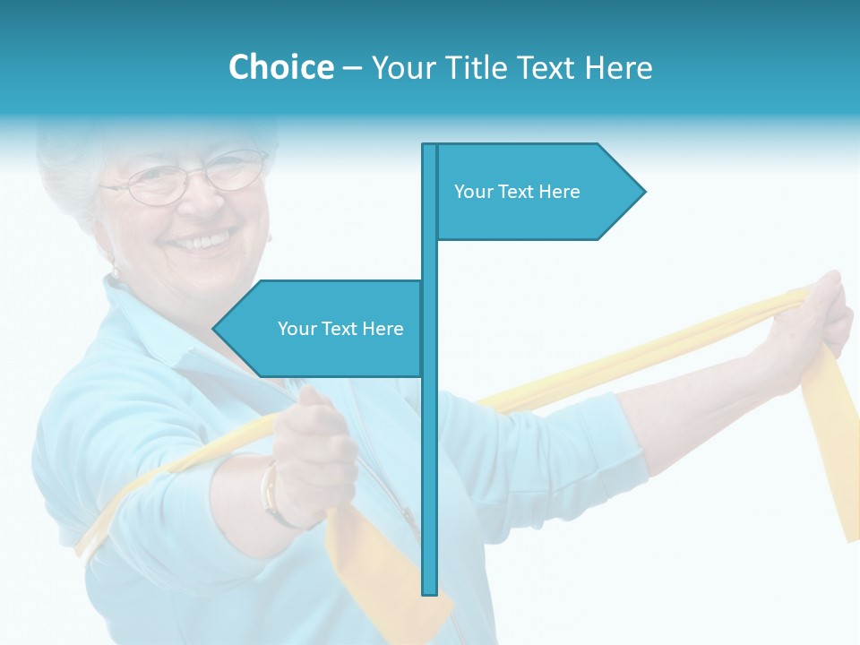 Stretch Healthy Training PowerPoint Template
