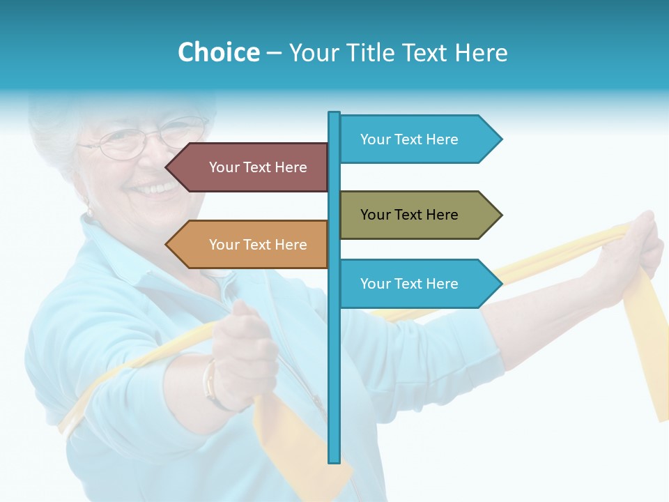Stretch Healthy Training PowerPoint Template