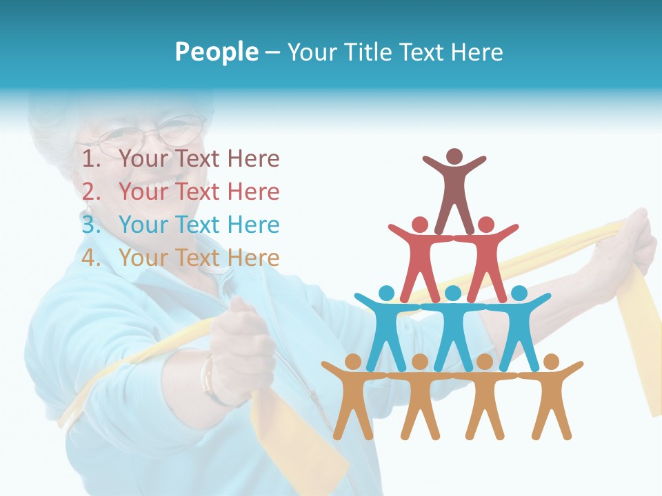 Stretch Healthy Training PowerPoint Template